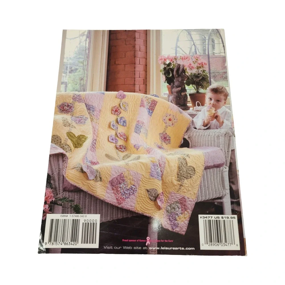Leisure Arts Floral Quilts From Grandmas Cupboard Michelle Blackburn‎ Book